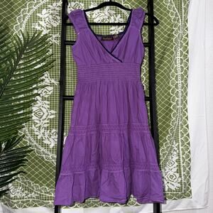 💜 Y2K Speed Control NY Tiered Fairy Core Dress 💜